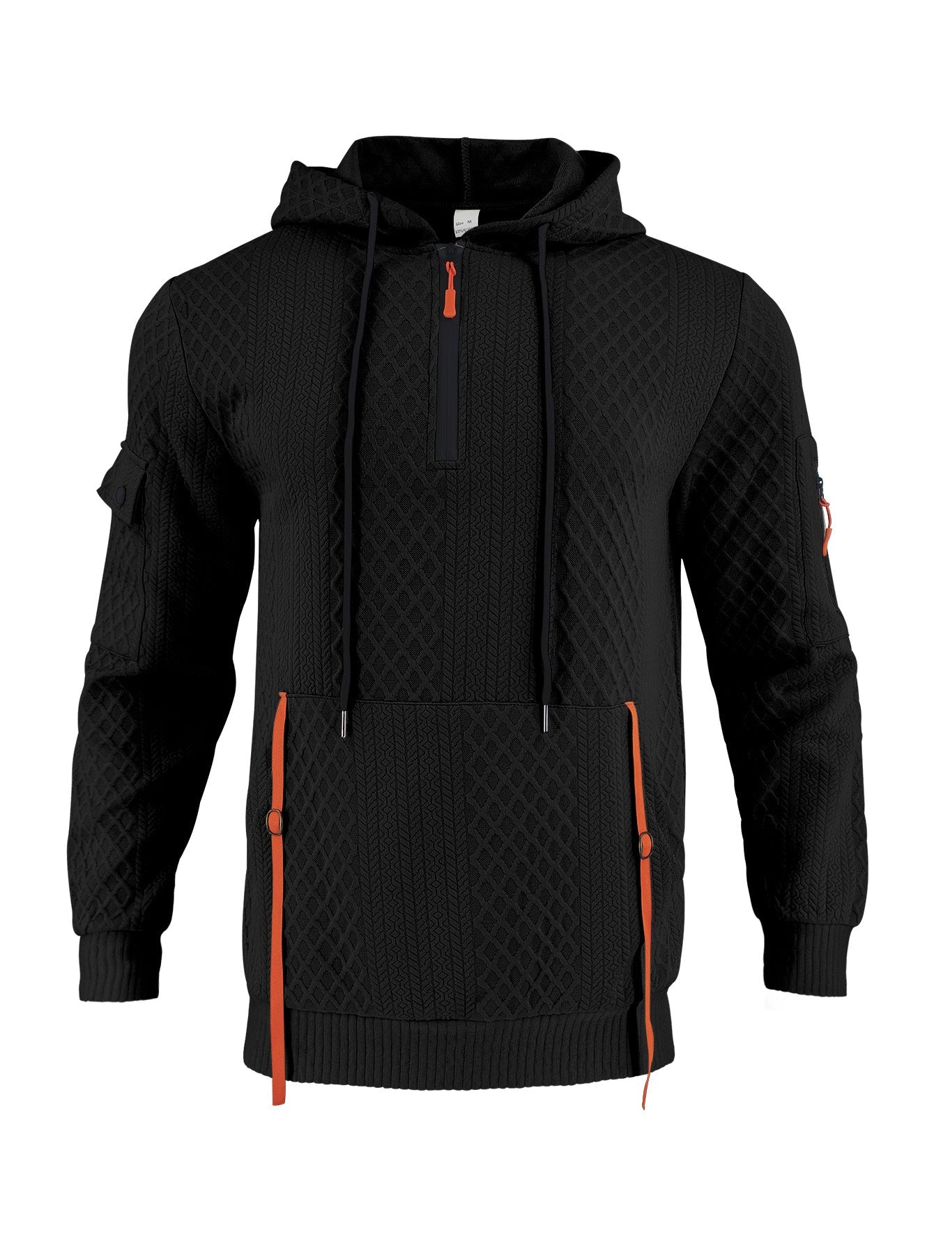 Herren Kapuzenpullover Sportlich Modern Strukturiert