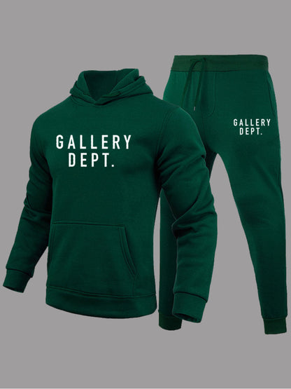 Herren Jogginganzug Set Modern mit Logo Sportlich