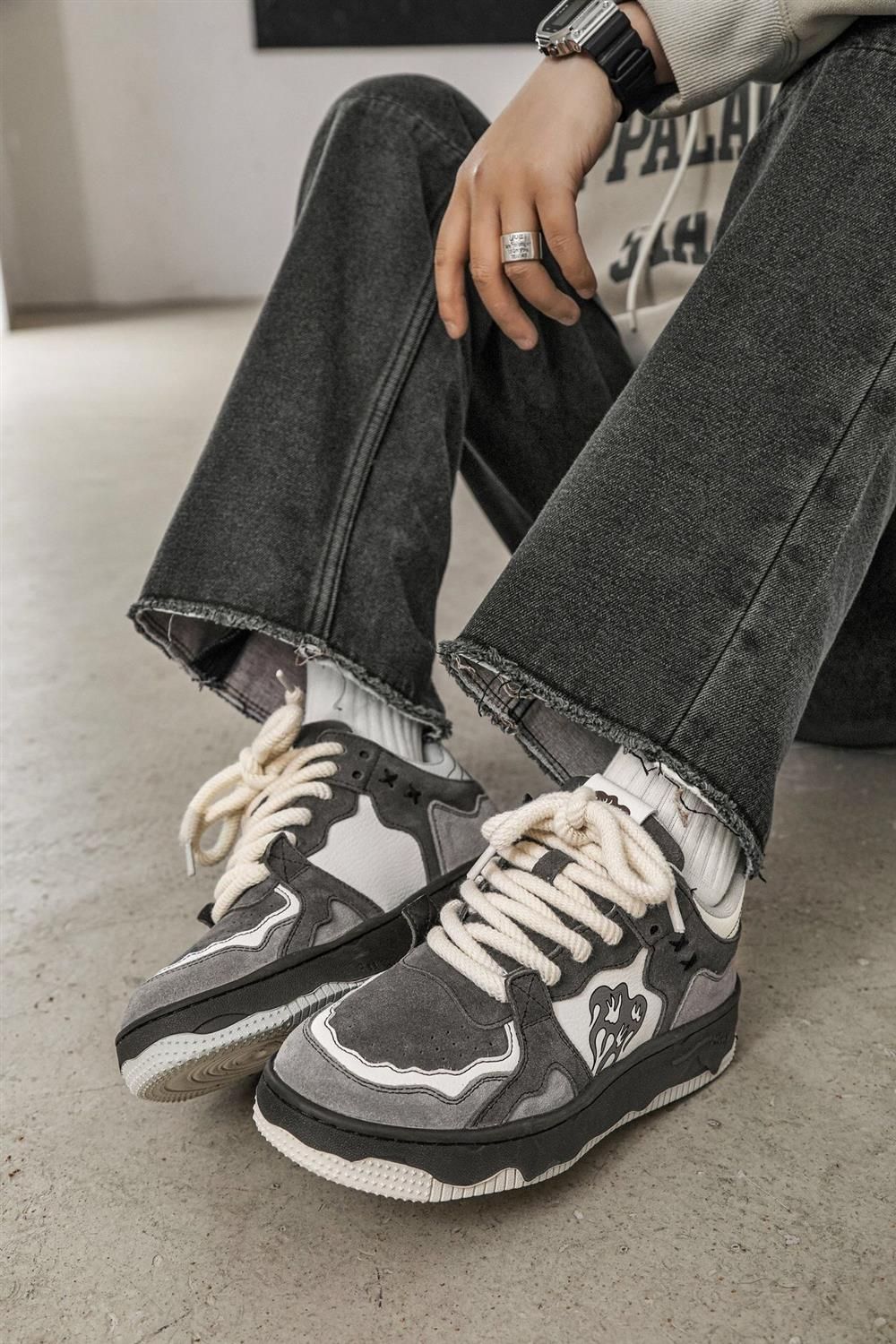 Damen Sneaker Sportlich atmungsaktiv Modern
