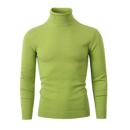 Herren Rollkragenpullover Feine Merinowolle Modern