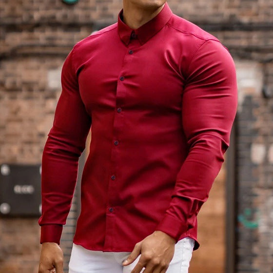 Elegantes Herrenhemd Slim Fit Modern