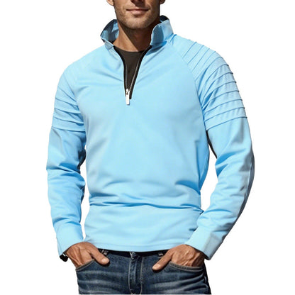 Herren Funktionspullover Halbzipp Modern Sportlich