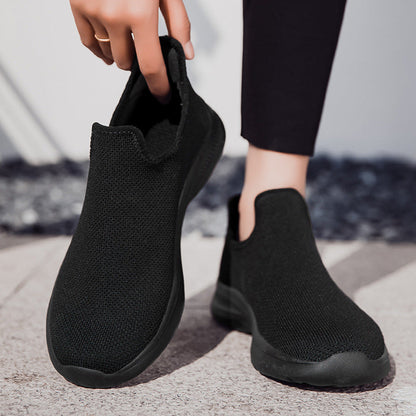 Damen Laufschuhe Bequem Slip-On Sneaker Modisch