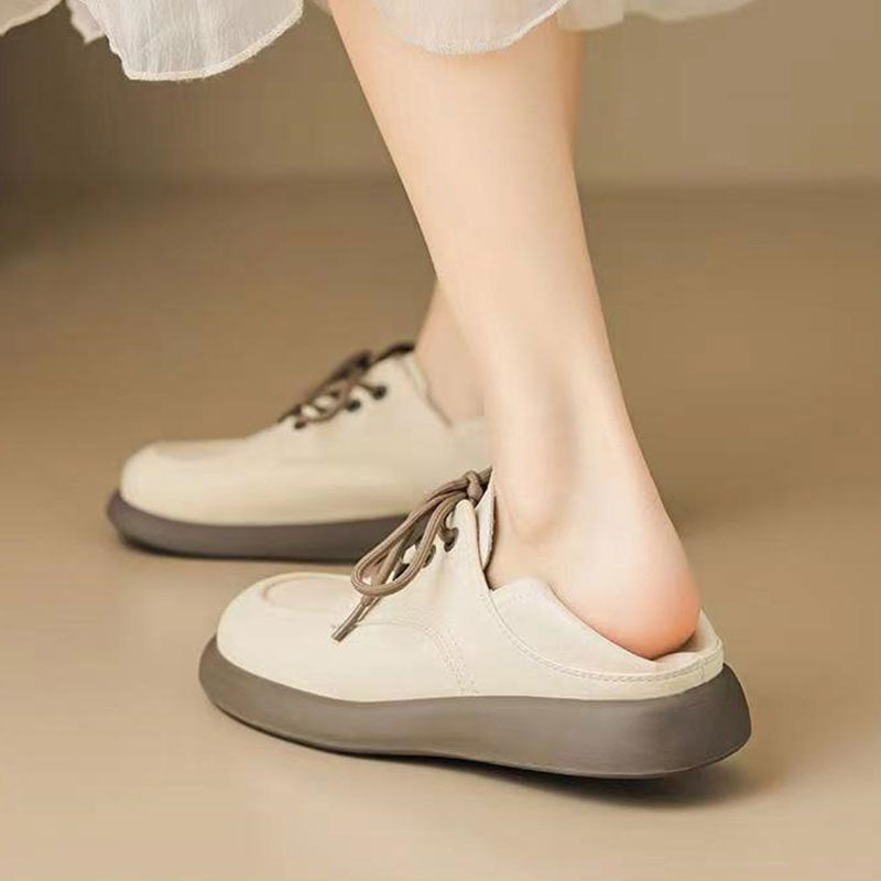 Damen Schnürschuhe Bequem mit gepolsterter Sohle Stilvoll