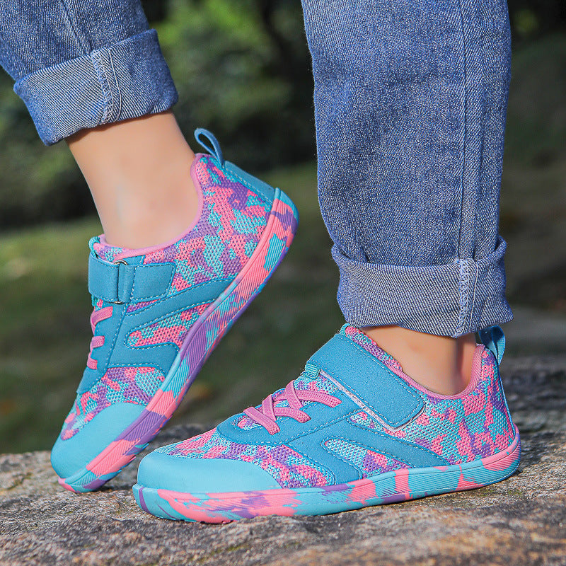 Damen Sportschuhe Freizeit atmungsaktiv Klettverschluss