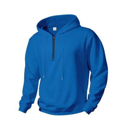 Herren Kapuzenpullover Kuschelig Weich mit Reißverschluss