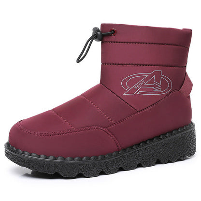 Damen Stiefeletten Winter Warm Rutschfest Schnee