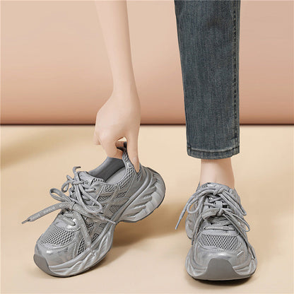 Damen Sportschuhe Atmungsaktiv Leicht mit Weichsohle
