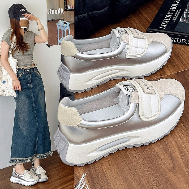 Damen Sneaker Plateau Schuhe Trendy Modisch - BerlinGlamour