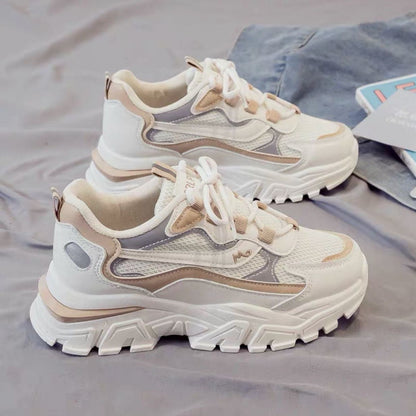 Damen Sneaker Sportlich Bequem Heidi Mode