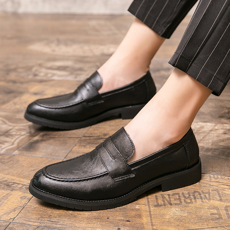 Damen Mokassins Elegante Leder Schuhe Rutschfest