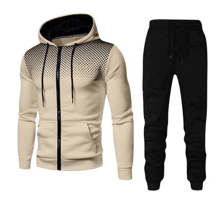 Herren Jogginganzug Set Atmungsaktiv Sportlich Modern