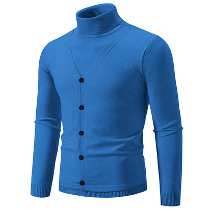 Herren Rollkragenpullover Elegante Kuschelware Modern
