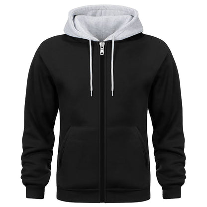 Herren Kapuzenjacke Doppellagig Warm Wasserabweisend