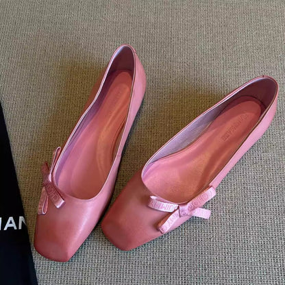 Damen Pumps Hochhackig mit Schleife Elegant Schwarz
