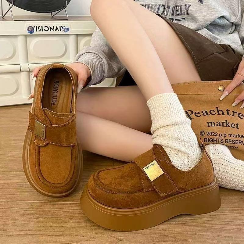 Damen Clogs Weiches Wildleder Verstellbar Bequem - BerlinGlamour