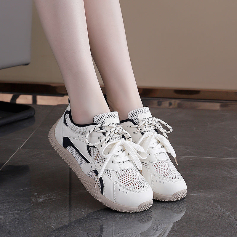 Damen Sneaker Atmungsaktiv Sportlich Schnürsystem Comfort