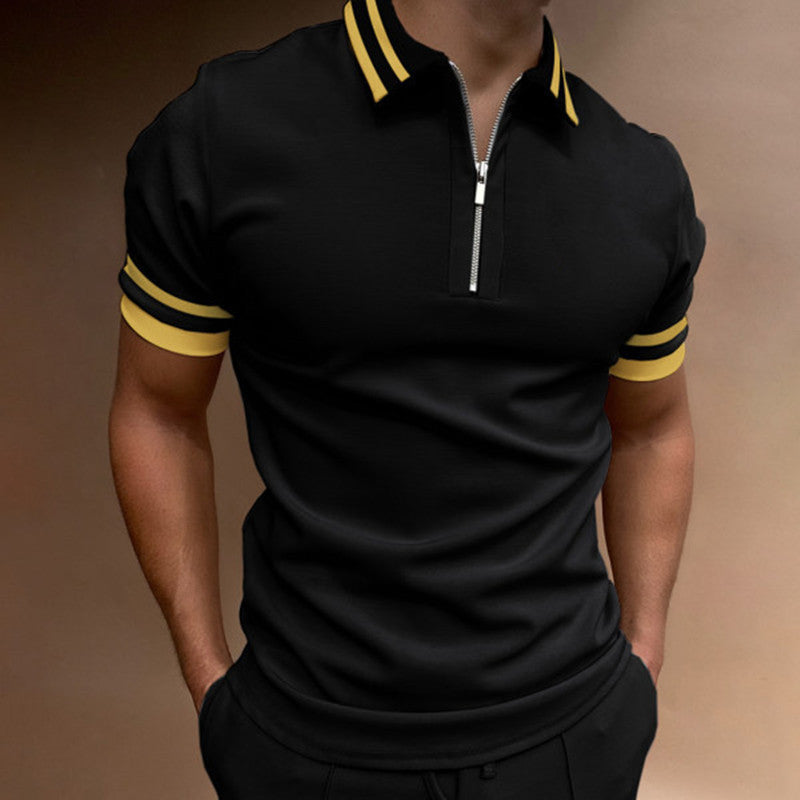 Herren Polo Shirt Kurzarm Modern Stil Berlin