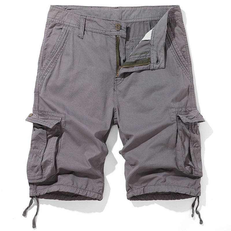Herren Cargo Shorts Praktisch Vielfach Taschen Verstellbar