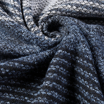 Herren Strickpullover Sportlich Kapuze Streifen Modern