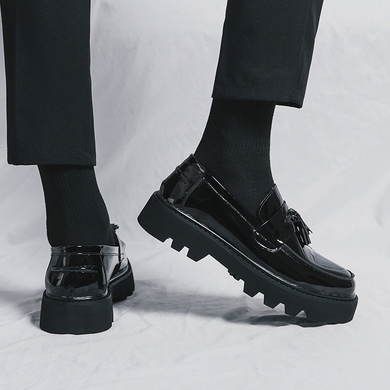 Damen Loafers Elegante Schuhe mit Struktur Obermaterial Robust