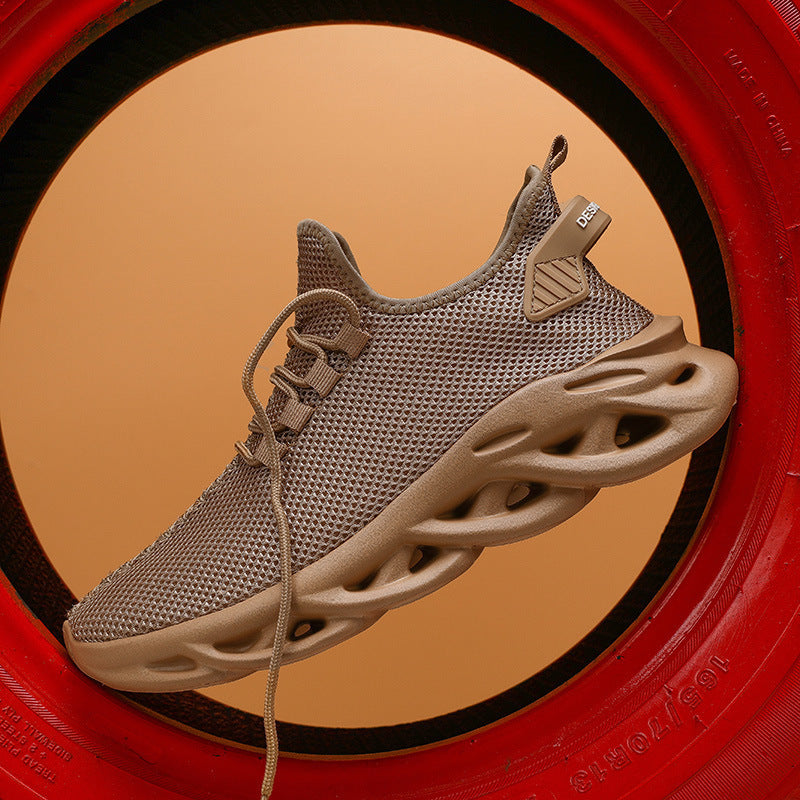 Damen Sneaker Sportlich Leicht Luftig