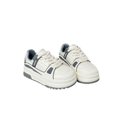 Damen Sneaker Plateau Schuhe Atmungsaktiv