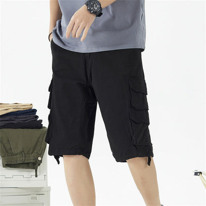 Herren Cargo Shorts Vielseitig Mit Taschen Bequem