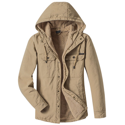 Herren Winterjacke Winddicht Warm Isoliert - BerlinGlamour