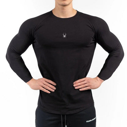 Herren Kompressions-Shirt Atmungsaktiv Sportlich Slim-Fit