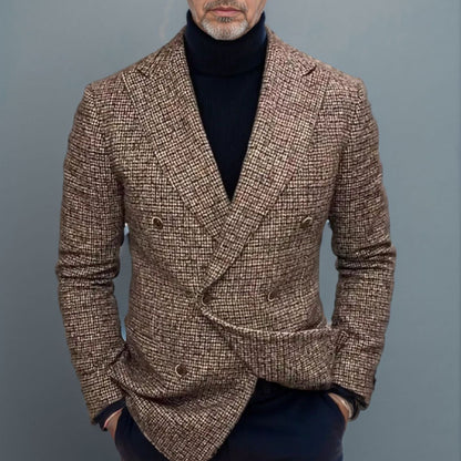 Herren Blazer Doppelreihig Elegant Modern - BerlinGlamour