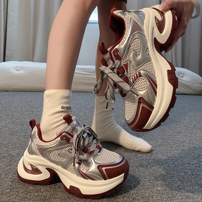 Damen Sport-Sneaker Atmungsaktiv mit Stoßdämpfung - BerlinGlamour