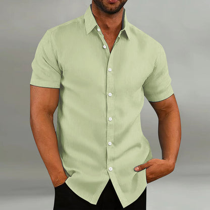 Herren Kurzarmhemd Modern Slimfit