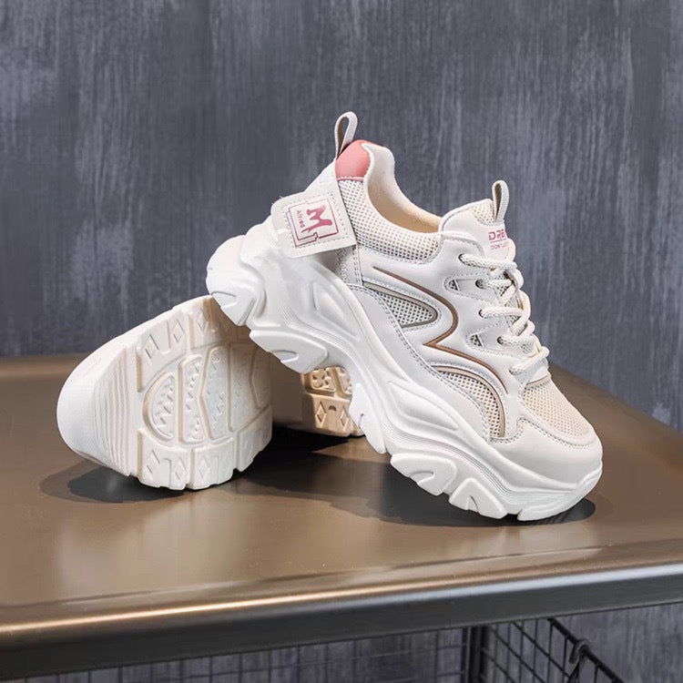 Damen Sneaker Chunky Sport Mesh Bequem atmungsaktiv - BerlinGlamour