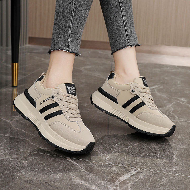 Damen Sneaker Bequem Dämpfend Kuschelig