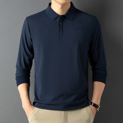 Herren Poloshirt atmungsaktiv Piqué mit Knopfleiste Elegent