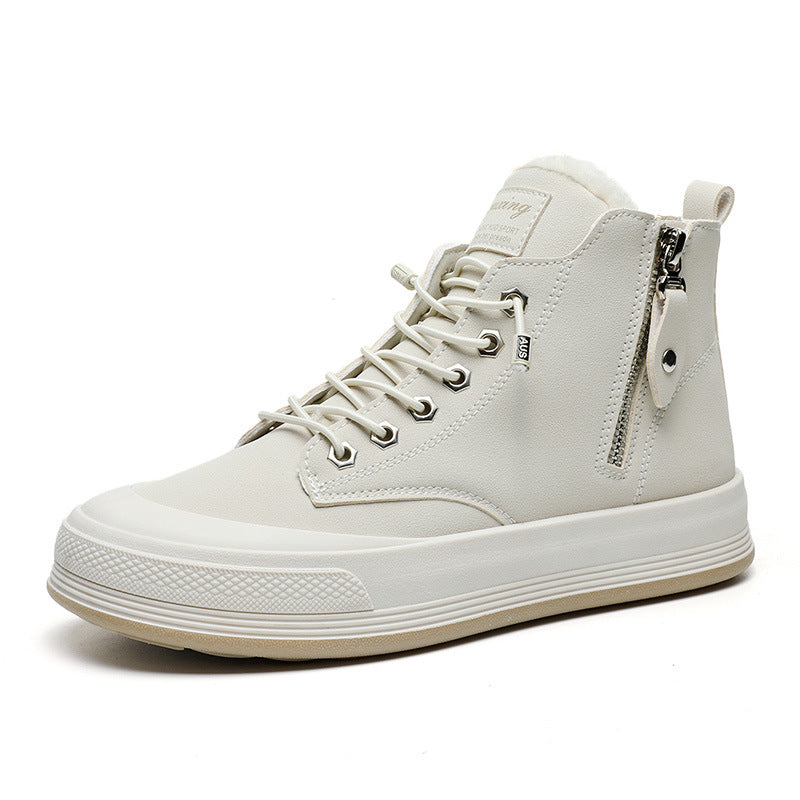 Damen Sneaker Hoch Hoher Schaft Kuschelig Warm