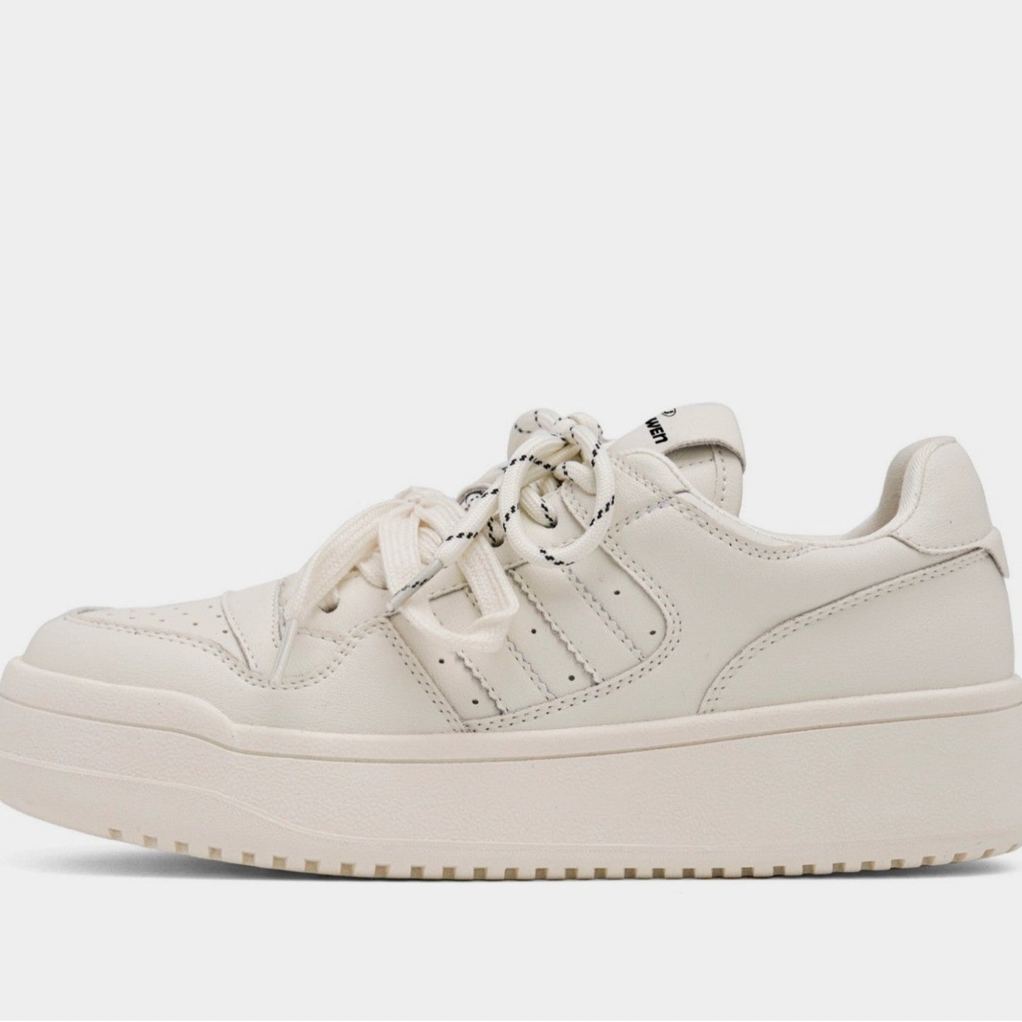 Damen Sneaker Platform Bequem Modisch Schnürschuhe