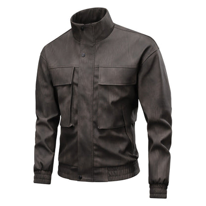 Herren Jacke Modern Multifunktionsparka Wasserabweisend