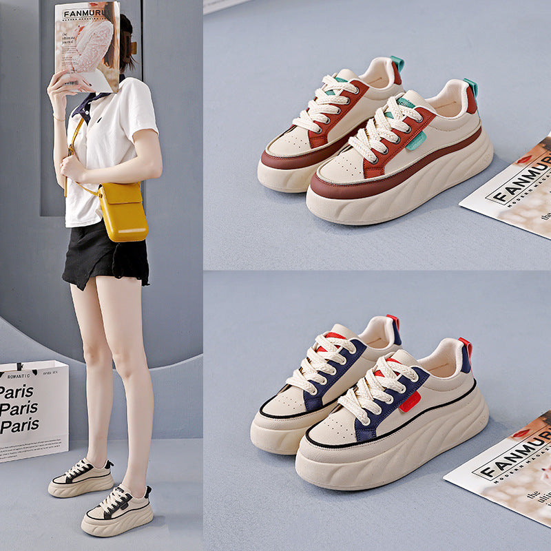 Damen Sneaker Bequem Chunky Atmungsaktiv - BerlinGlamour