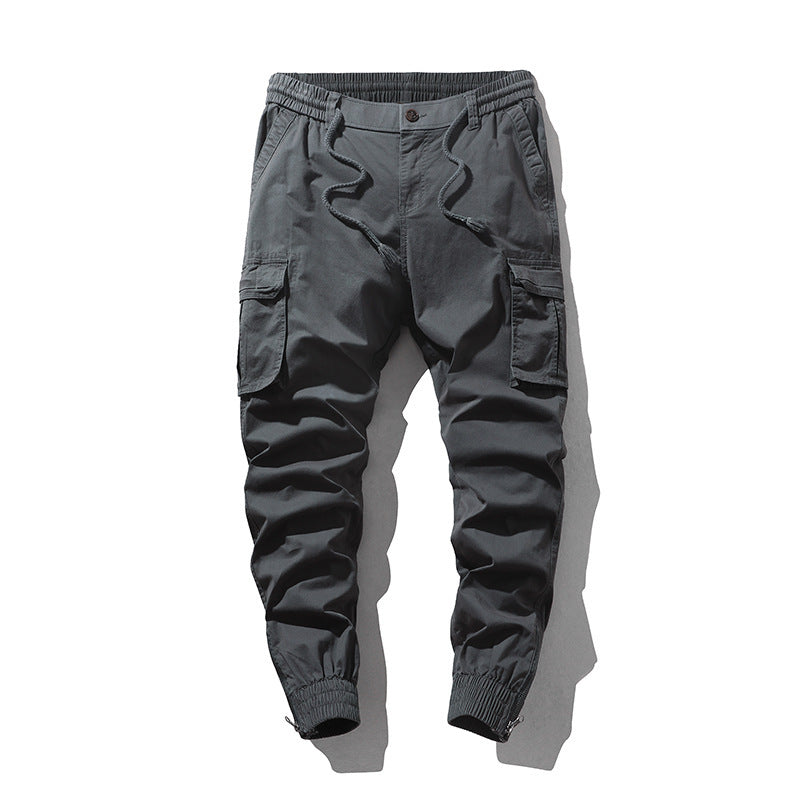 Herren Cargohose Bequem Mit Seitentaschen Freizeit