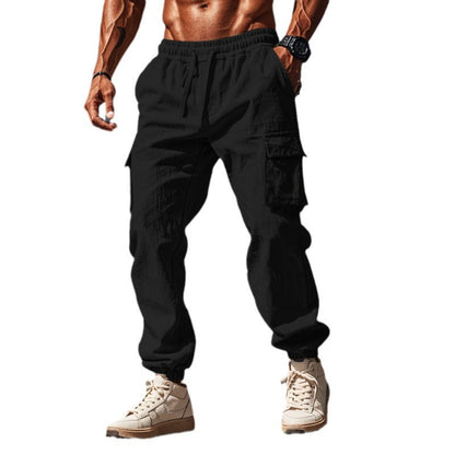 Herren Cargo-Hosen Elastisch Praktisch Bequem