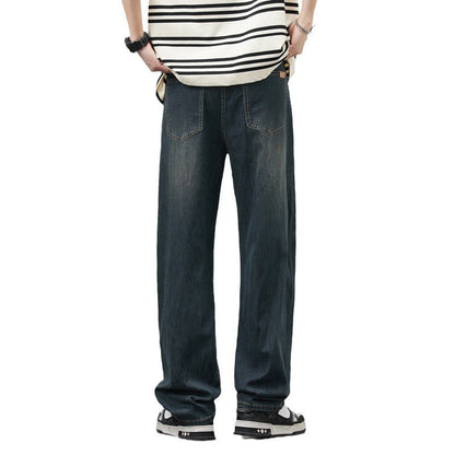 Bequeme Herren Jeans Weite Passform Casual