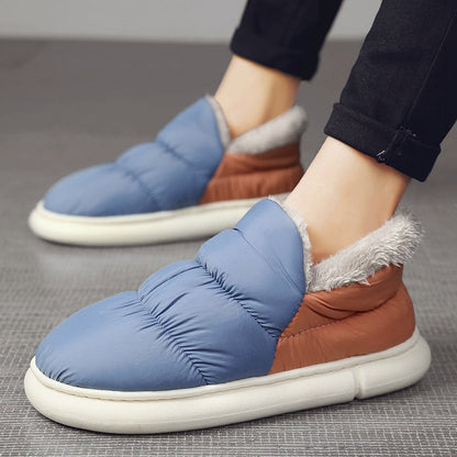 Damen Slipper Warm Gefüttert Rutschfest Winter