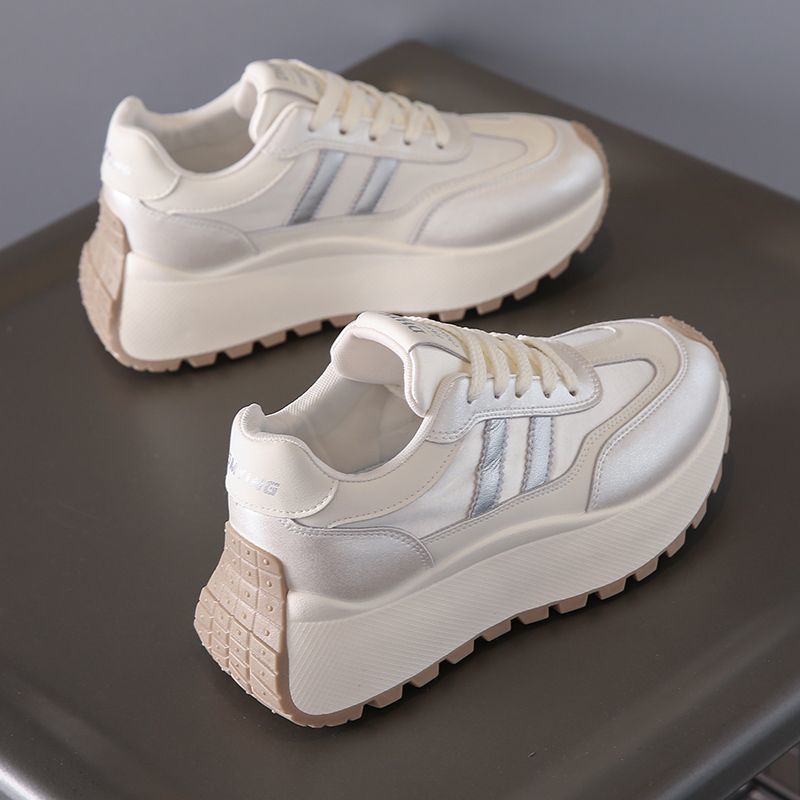 Damen Plateau Sneaker Bequem Sportlich Modisch