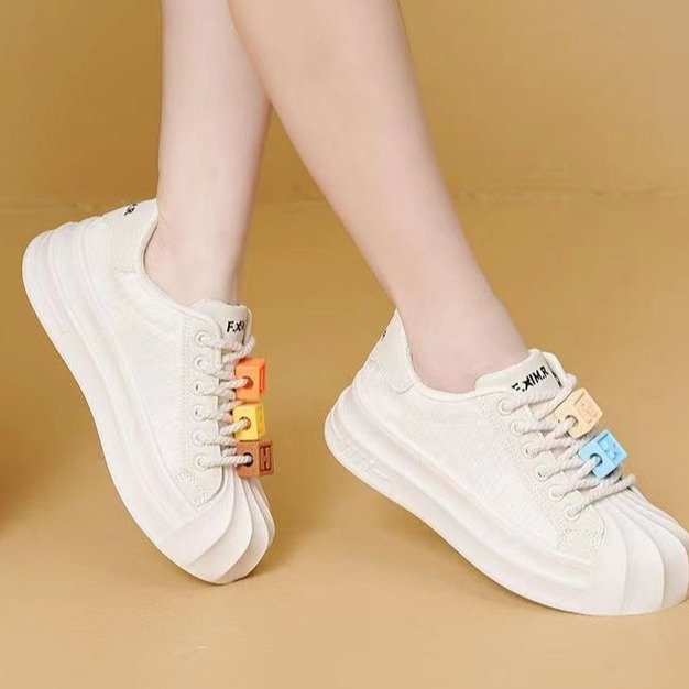 Damen Sneaker Weich Bequem Gummizug Sneakers Damen Schuhe