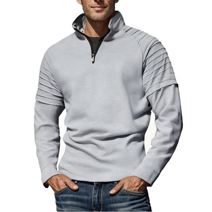 Herren Funktionspullover Halbzipp Modern Sportlich