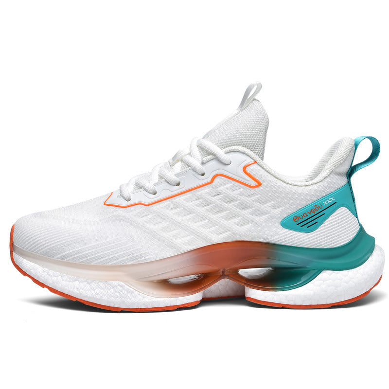 Damen Sport Sneaker Komfortabel Dämpfung Laufschuhe