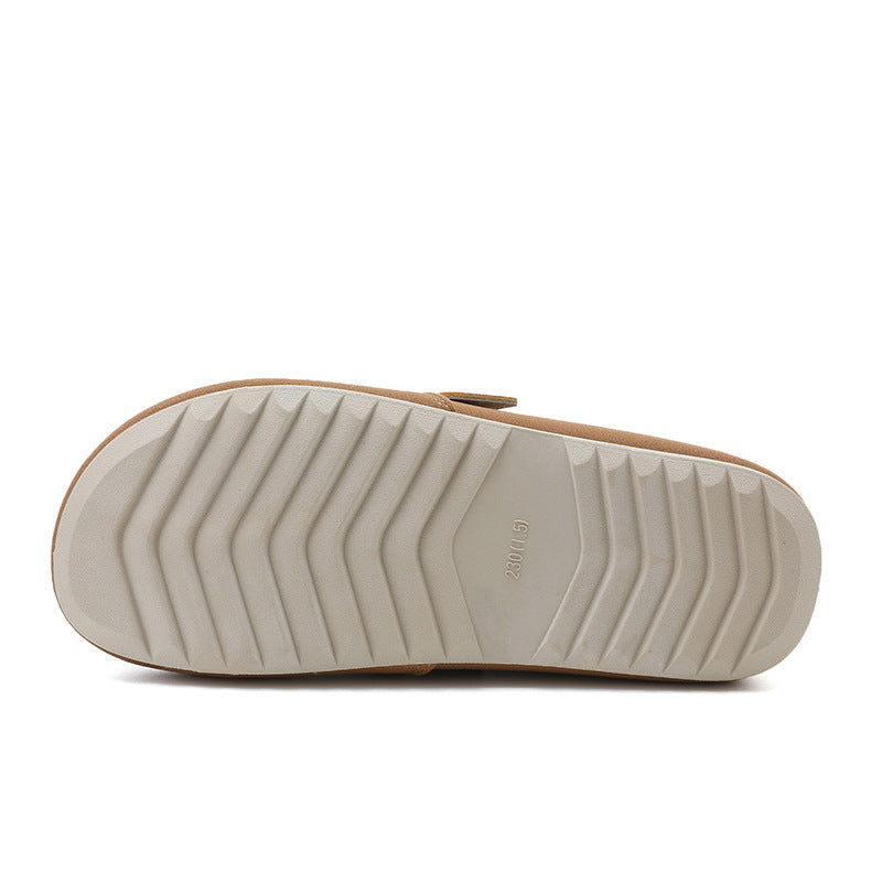 Damen Clogs Bequem Atmungsaktiv mit Riemen Schwarz