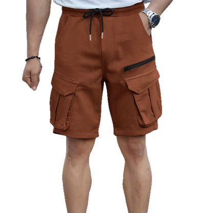Herren Cargo Shorts Funktionale Mehrfachtaschen Shorts - BerlinGlamour
